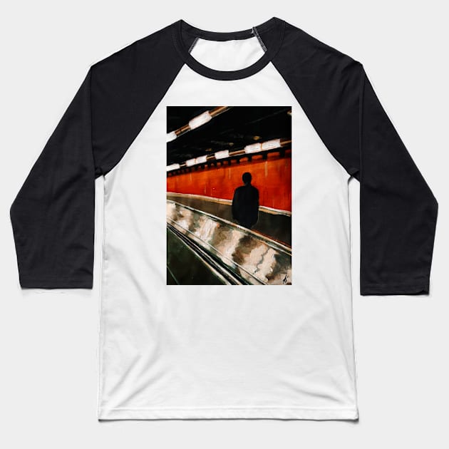 Underground Baseball T-Shirt by andjicu